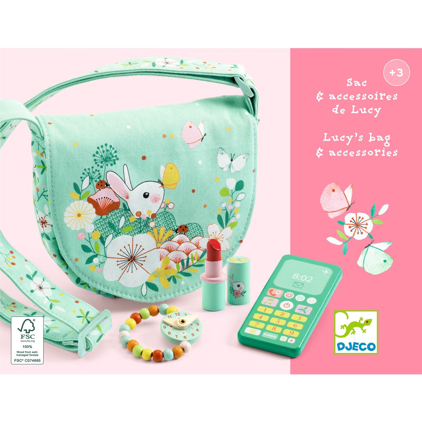 Cartera con accesorios Lucy by Djeco