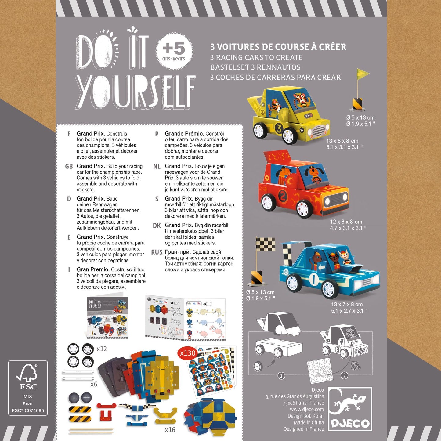 Do it yourself: Grand Prix Djeco