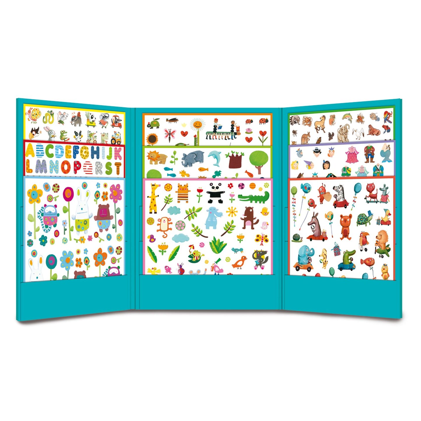 Stickers con volumen para los más pequeños (x1000) Djeco