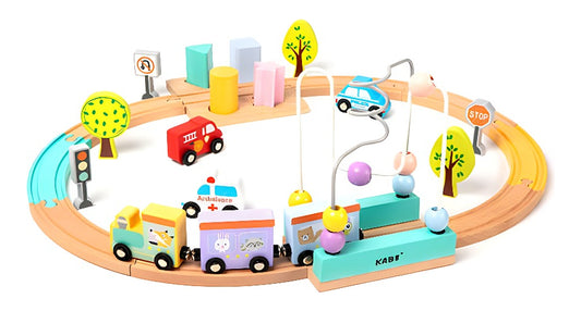 Pista de Tren Ciudad de Madera Kabi