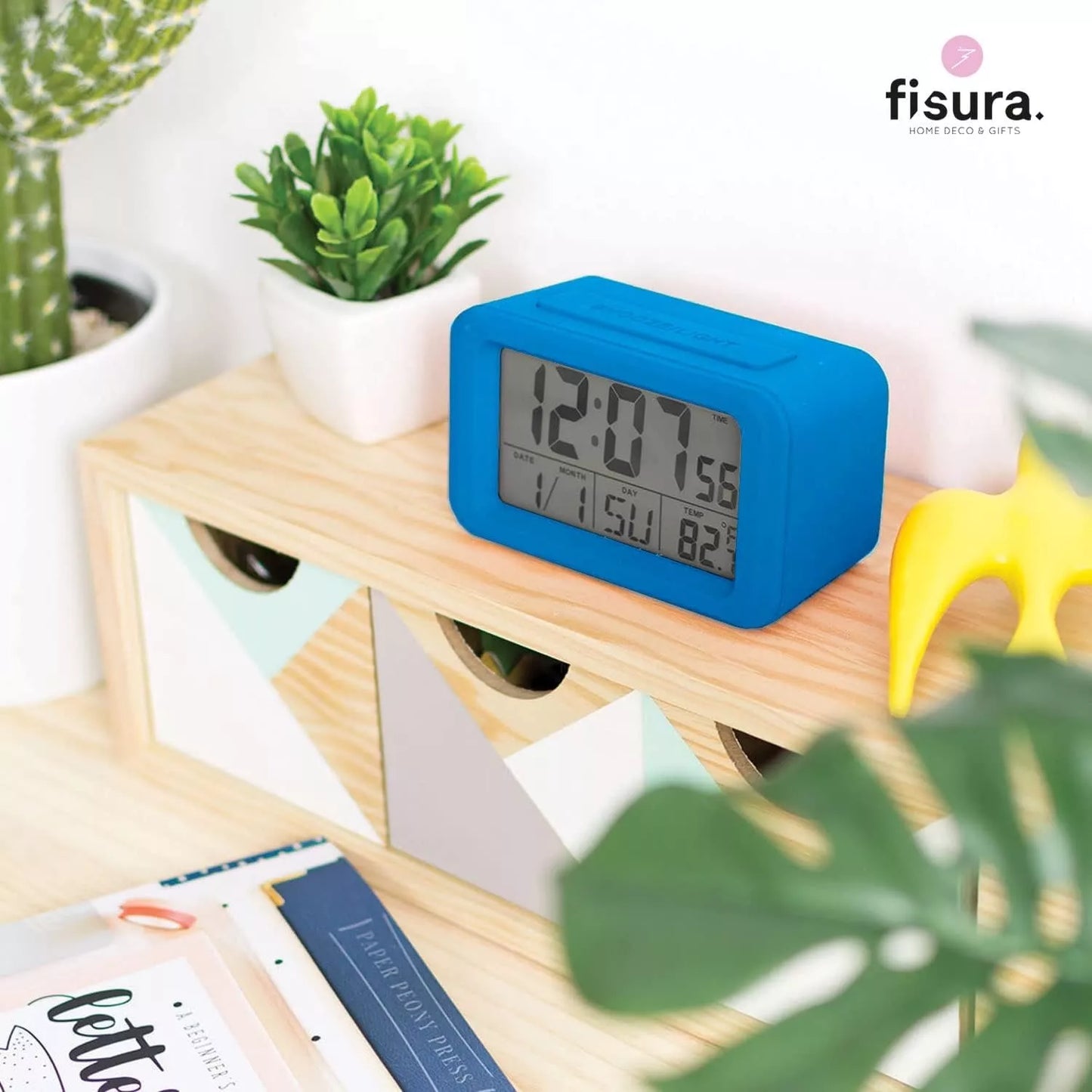 Reloj Despertador Digital Fisura