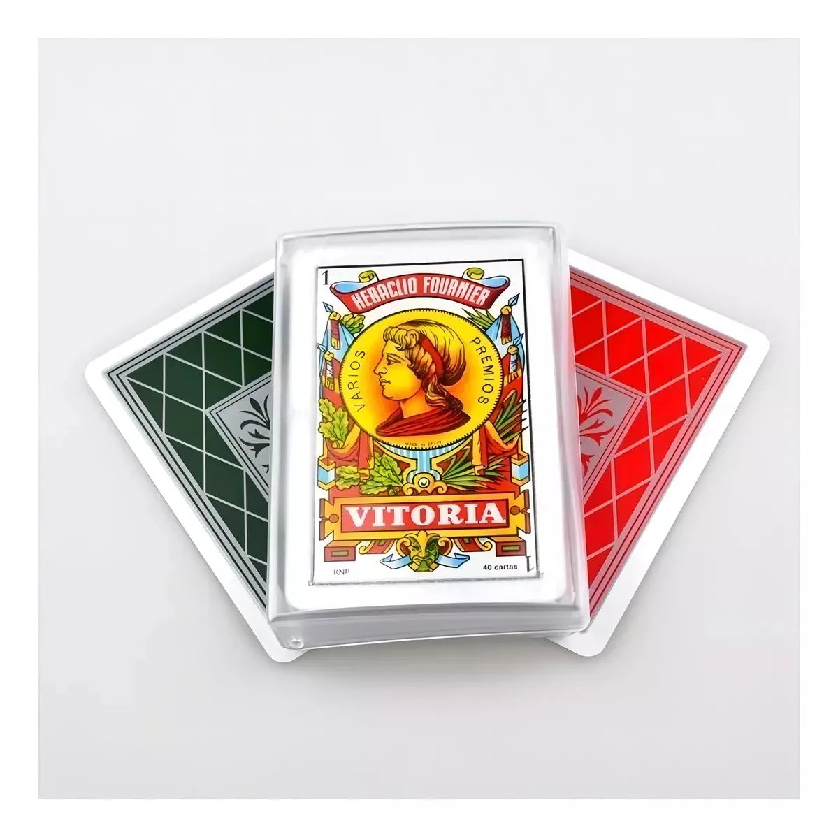 Cartas Españolas Fournier N°27 Caja Acrílico