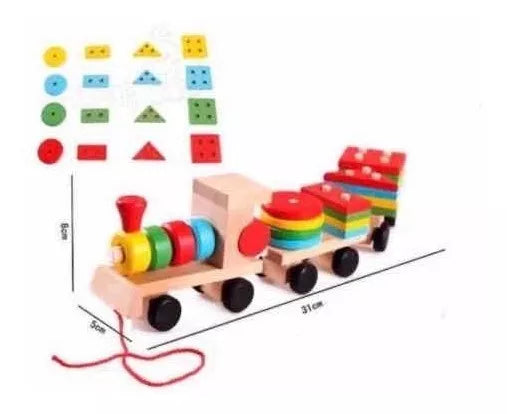 Tren Madera Didáctico