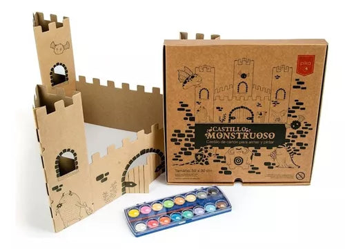 Castillo monstruoso para armar y pintar Pika