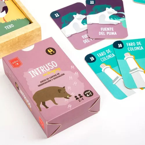 Cartas intruso en Uruguay Pika