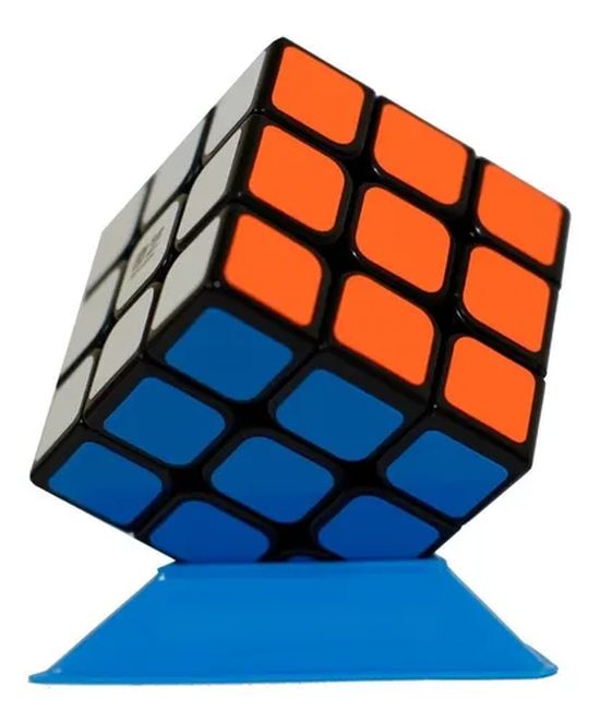 Cubo Mágico 3x3 Qiyi Sail W Fondo Negro
