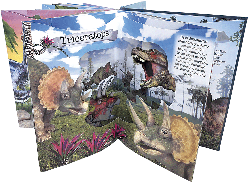 Dinosaurios Pop-Up 3D