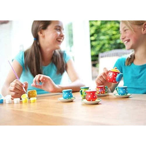 Juego para pintar tu propio set de té 4M