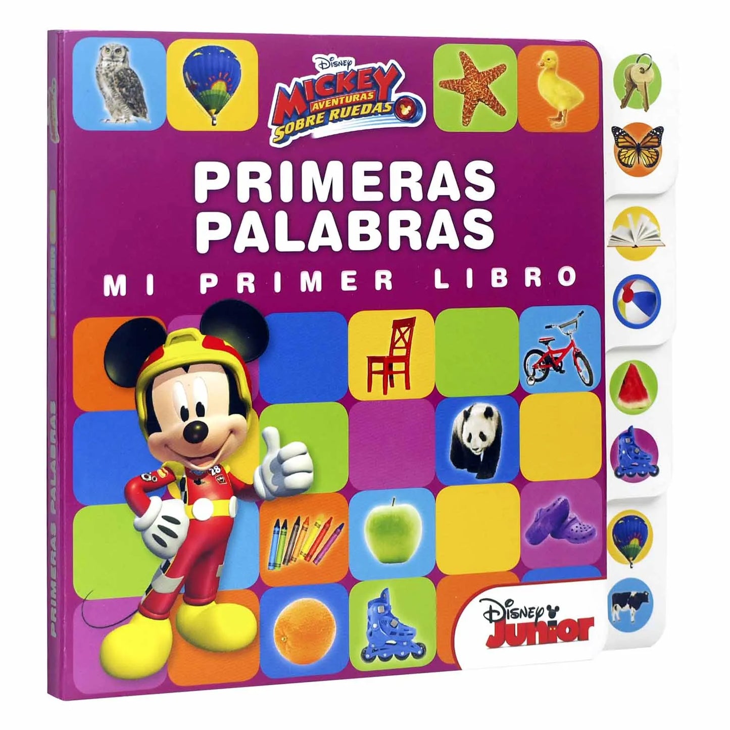 Primeras Palabras Mickey Aventuras Sobre Ruedas