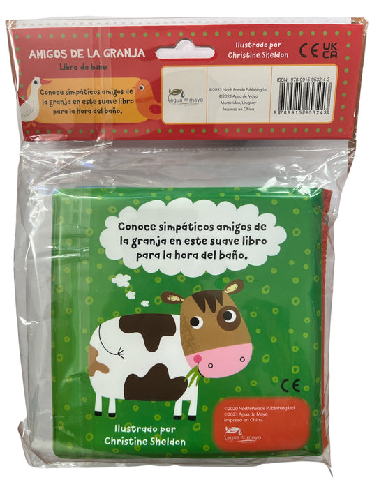 Libro De Baño Amigos De La Granja
