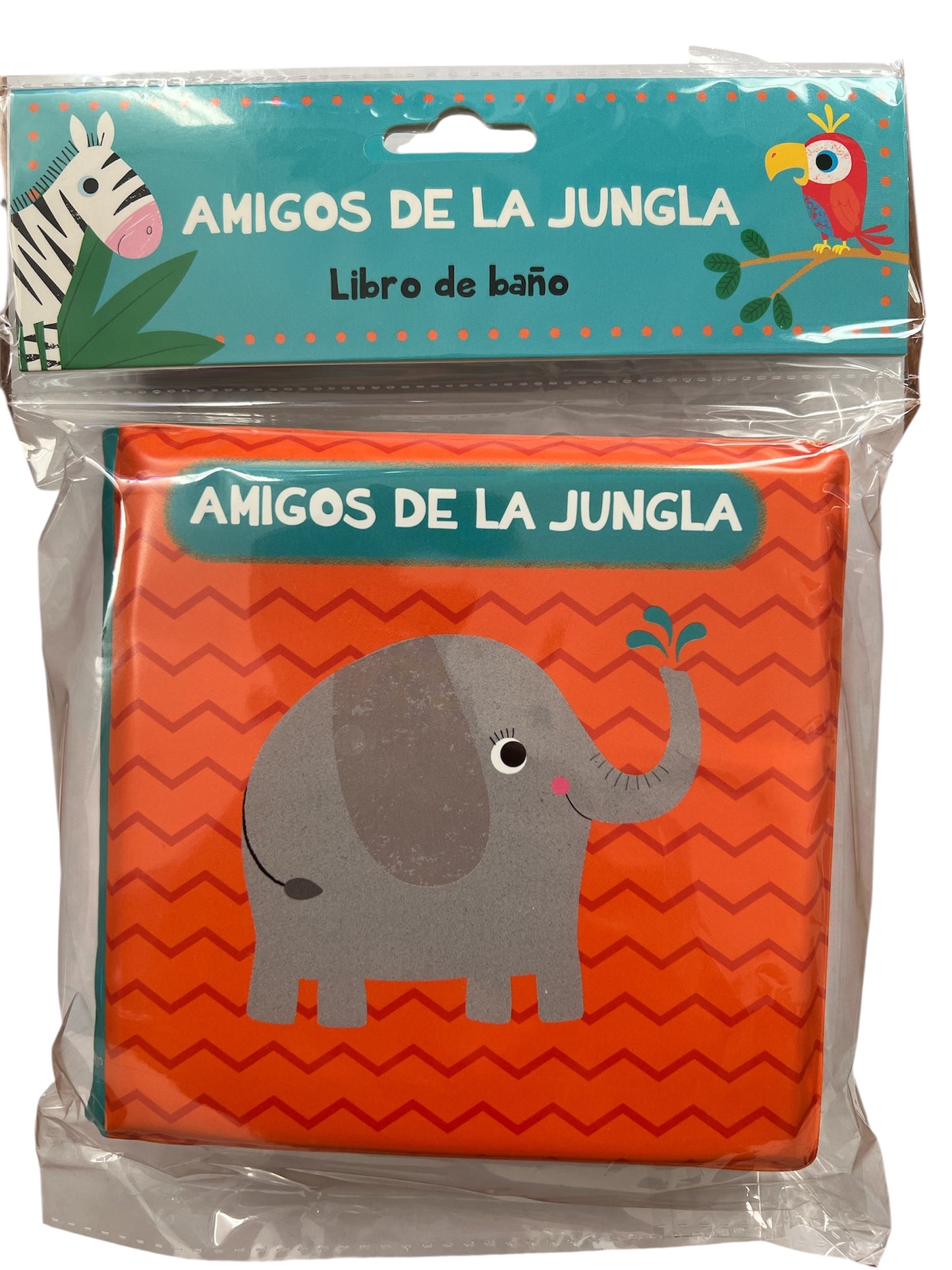 Libro De Baño Amigos De La Jungla