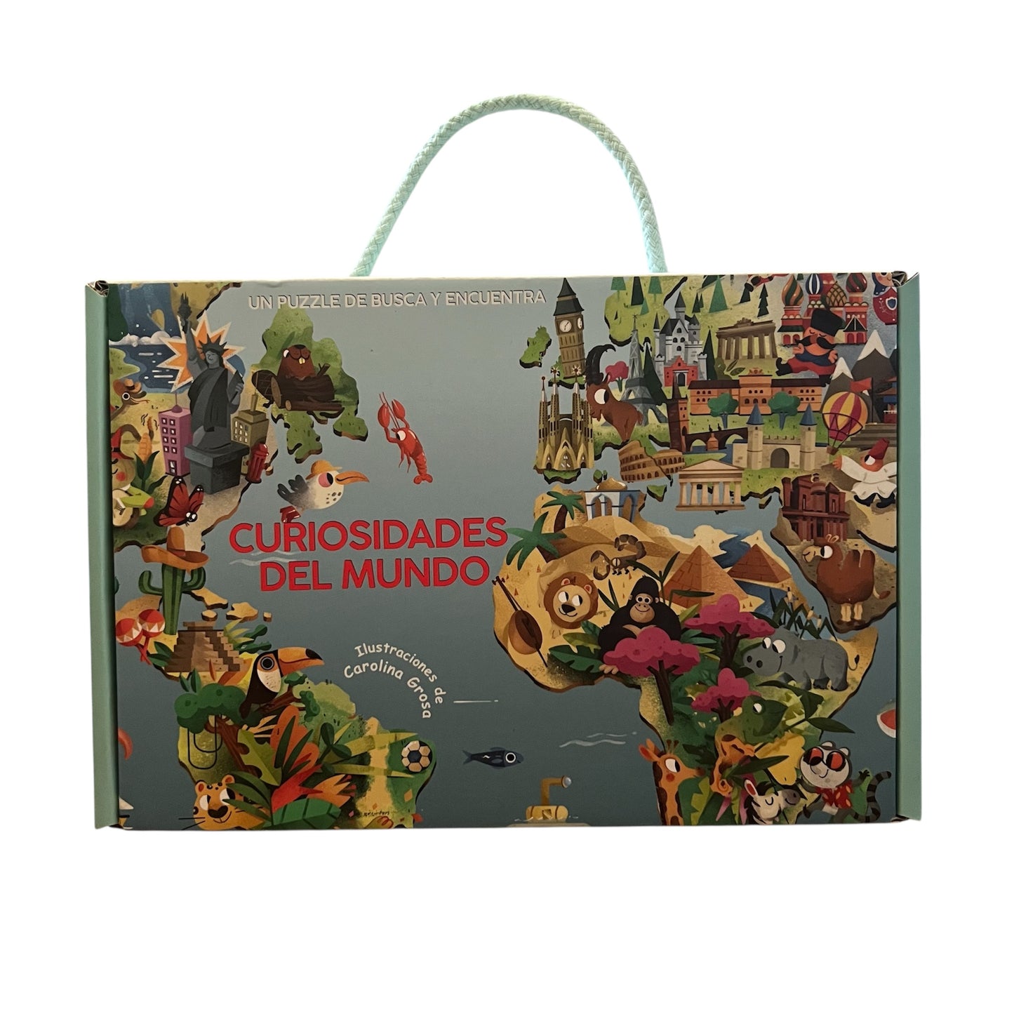 Curiosidades Del Mundo (Libro + Puzzle)