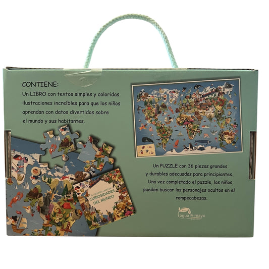 Curiosidades Del Mundo (Libro + Puzzle)