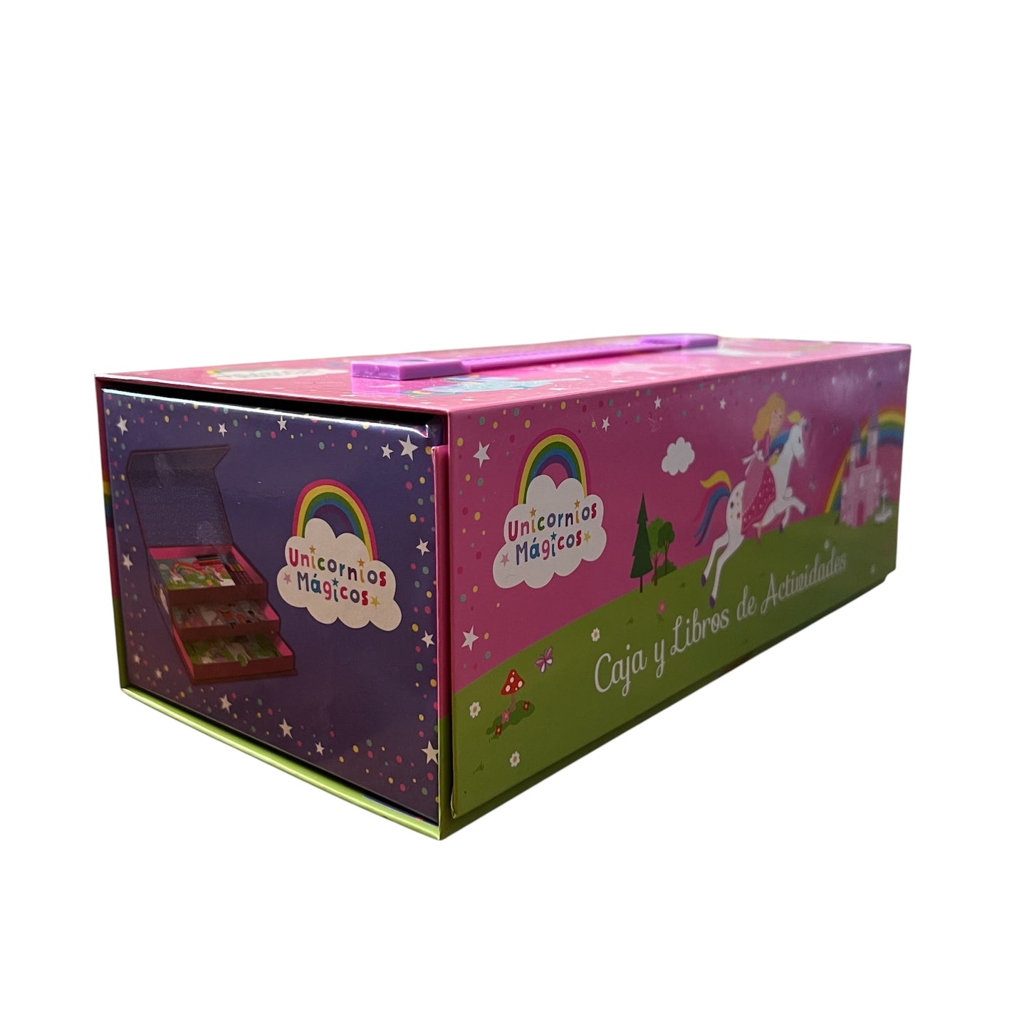 Caja y Libros De Actividades - Unicornios Mágicos