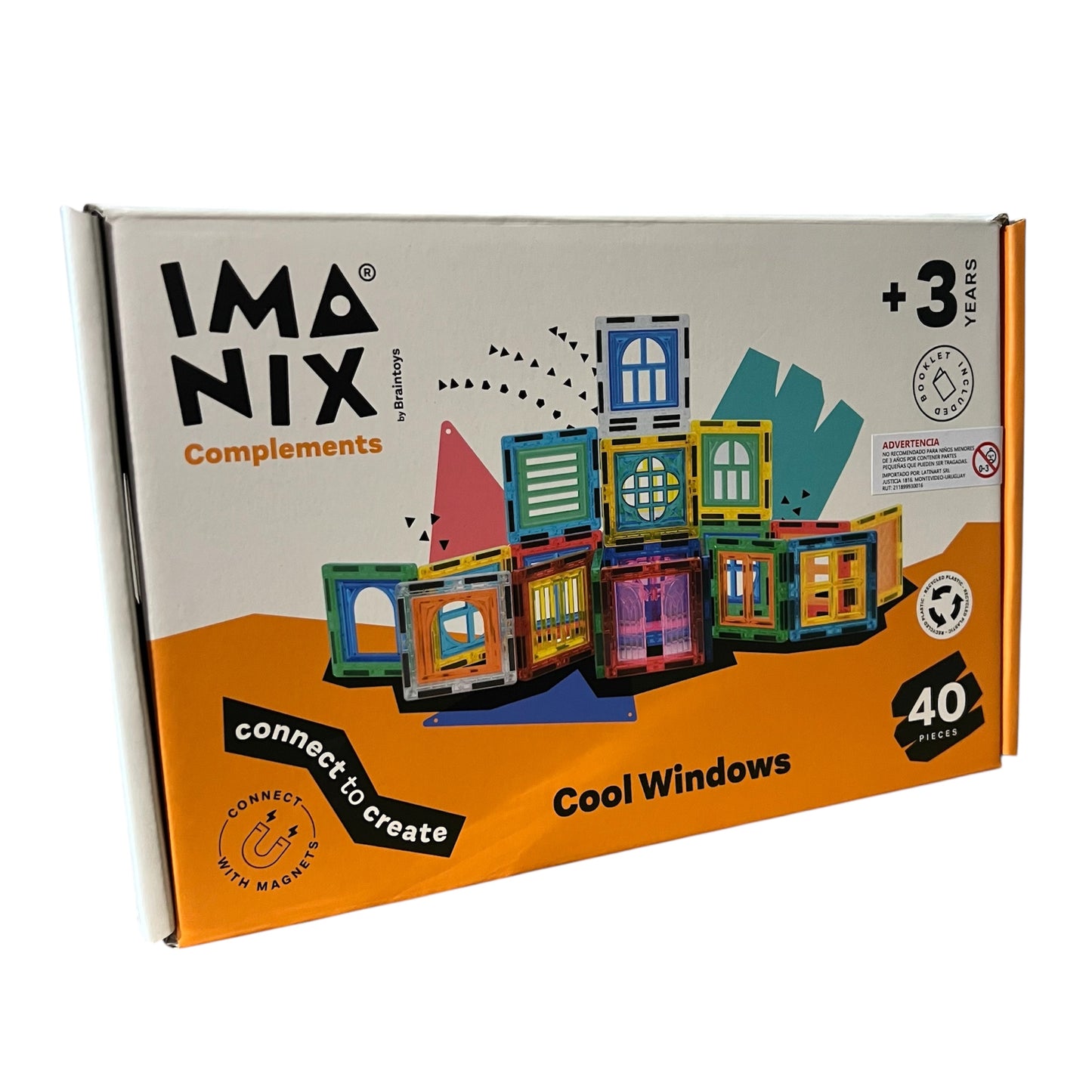 Imanix Cool Windows 40 piezas Braintoys