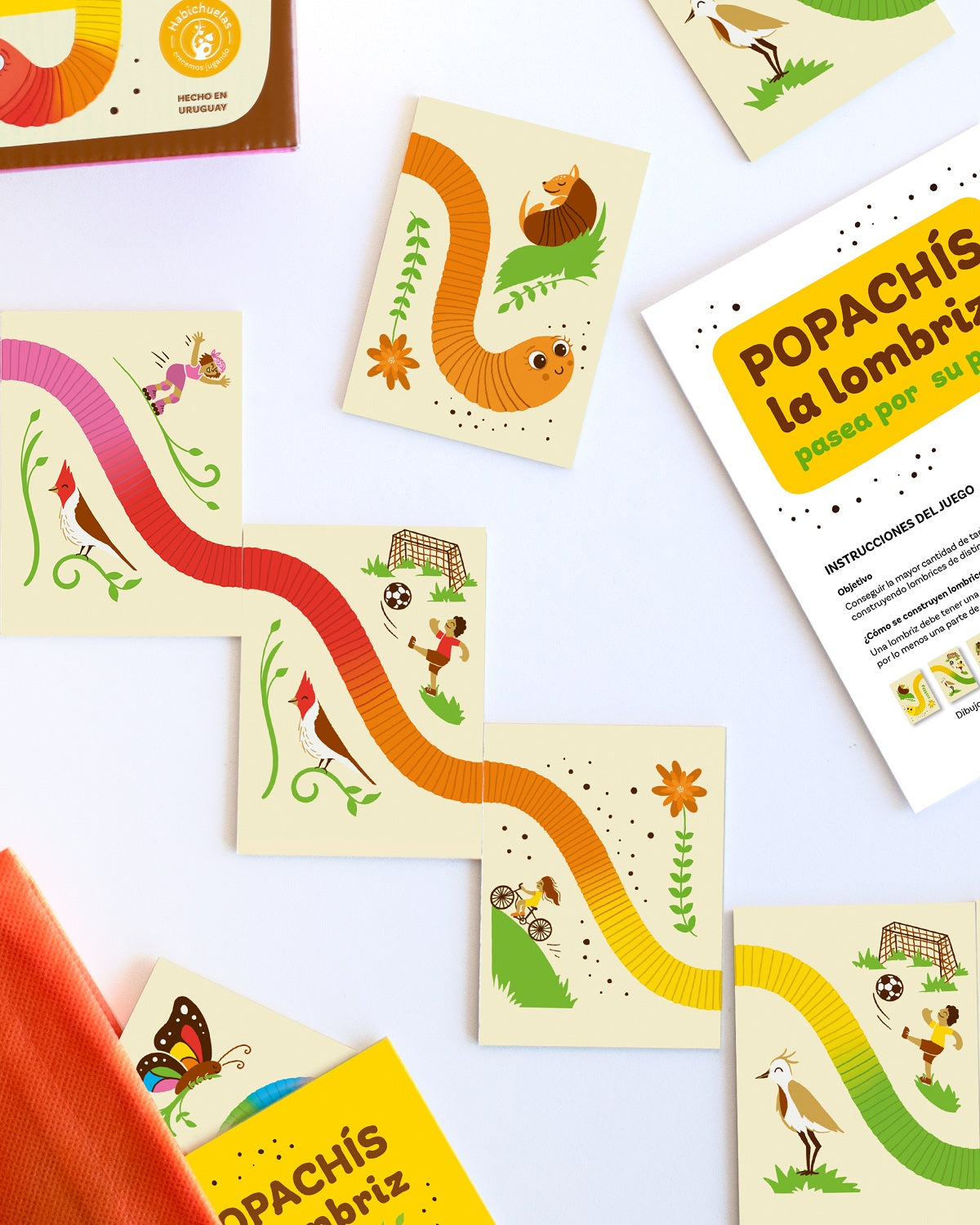 Juego Popachís La Lombriz Habichuelas