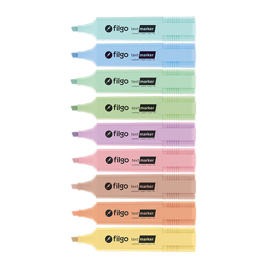 Resaltadores Pastel (x18) Filgo