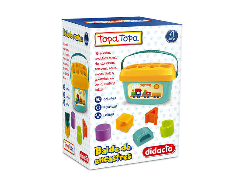 Balde de Encastres Topa Topa Didacta