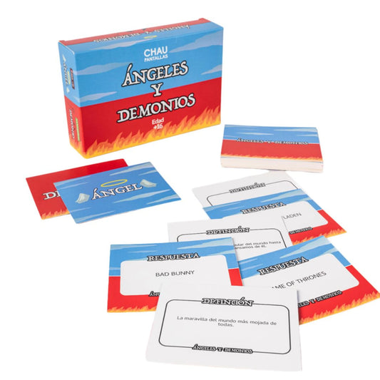 Juego Angeles y demonios Chau Pantallas