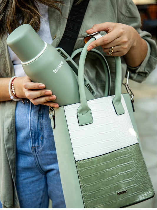 Combo Matera de Mano - Oliva