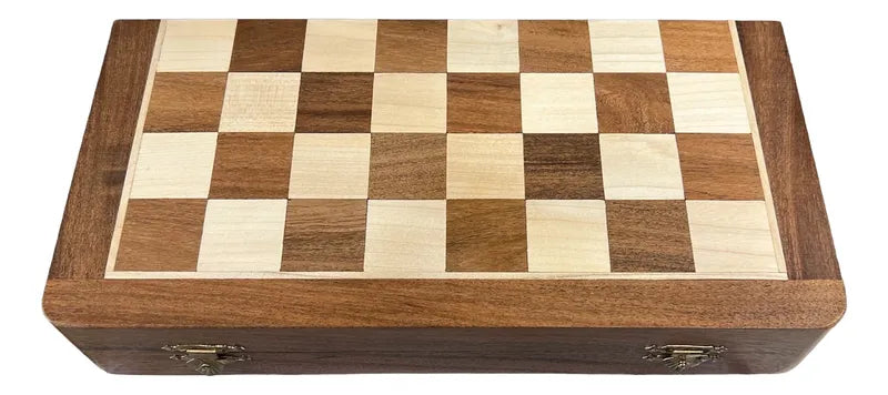 Ajedrez Madera Magnético Grande