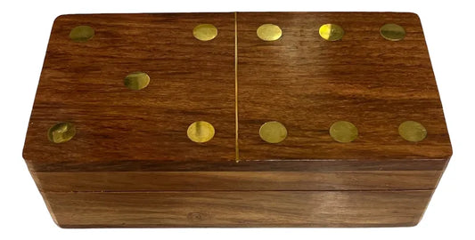 Dominó Caja Madera