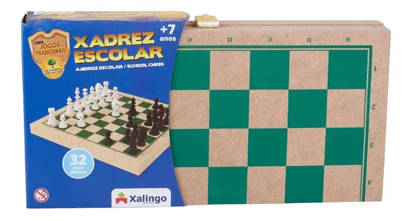 Ajedrez Tablero Madera Xalingo