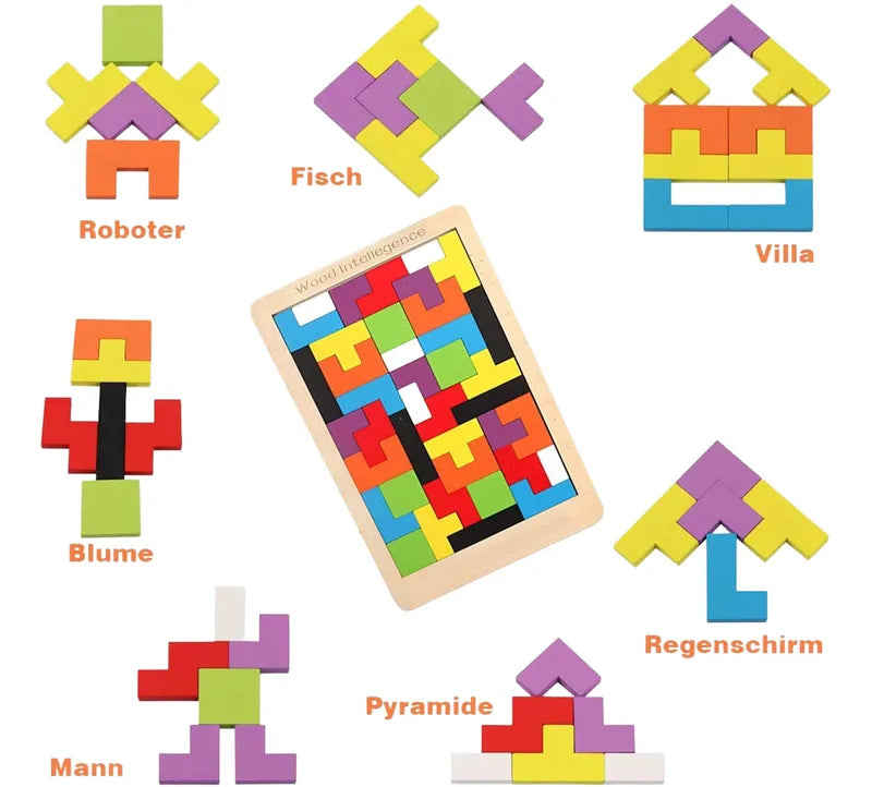 Tetris de Madera