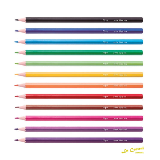 Lápices de colores Pinto Colores Brillantes (x24) Filgo