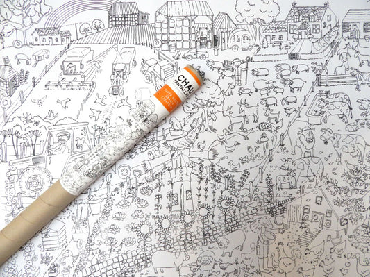 Super Poster Granja Chau Pantallas