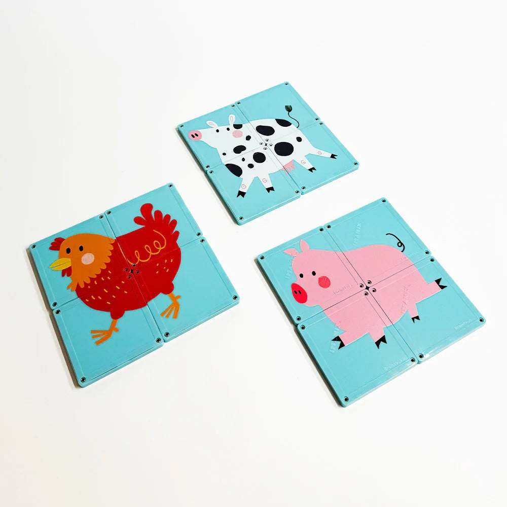 Imanix Baby Farm 12 piezas Puzzles Braintoys