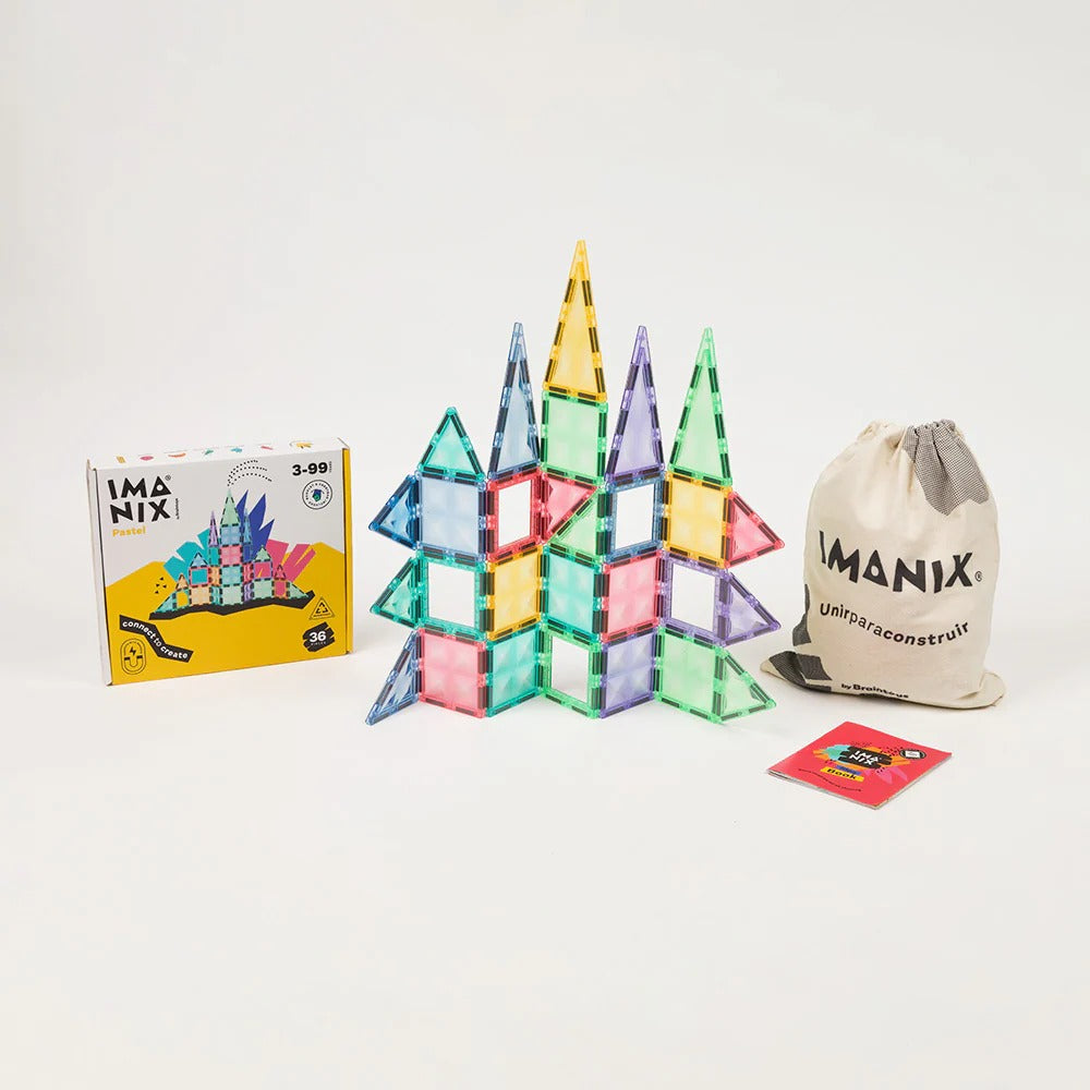 Imanix Pastel 36 piezas Limited Edition Braintoys