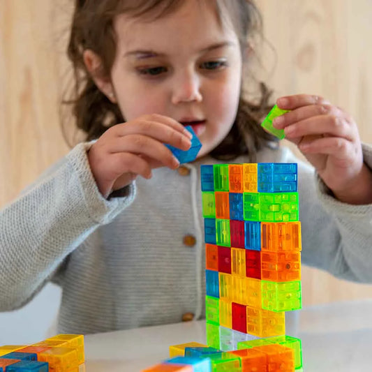 Imanix Juego magnetico Imacubix 50 pzas Braintoys