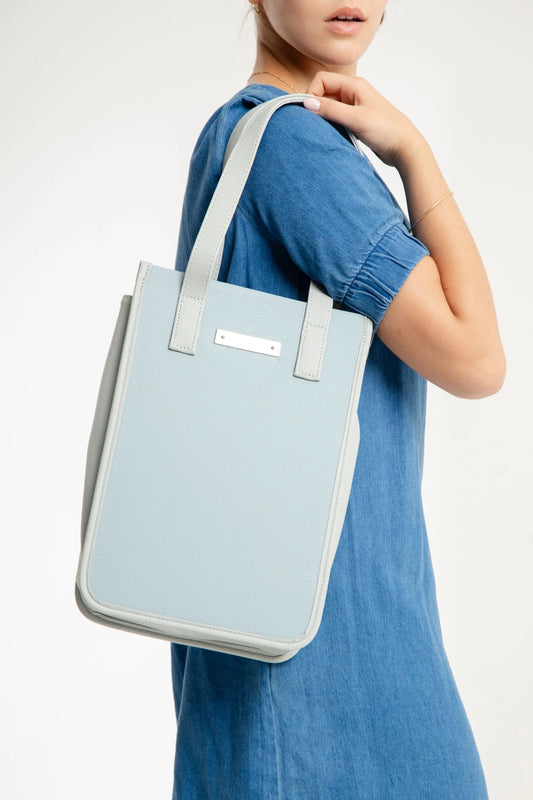 Matera Bolsito Lisa - Celeste