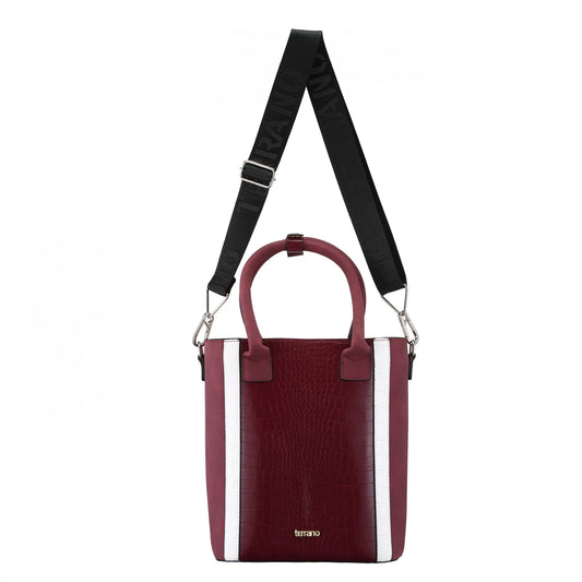 Matera de Mano con Correa - Bordeaux