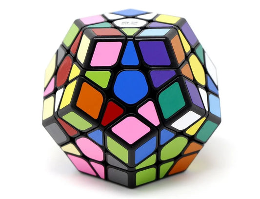 Cubo Mágico Qiyi Megaminx 3x3 Fondo Negro