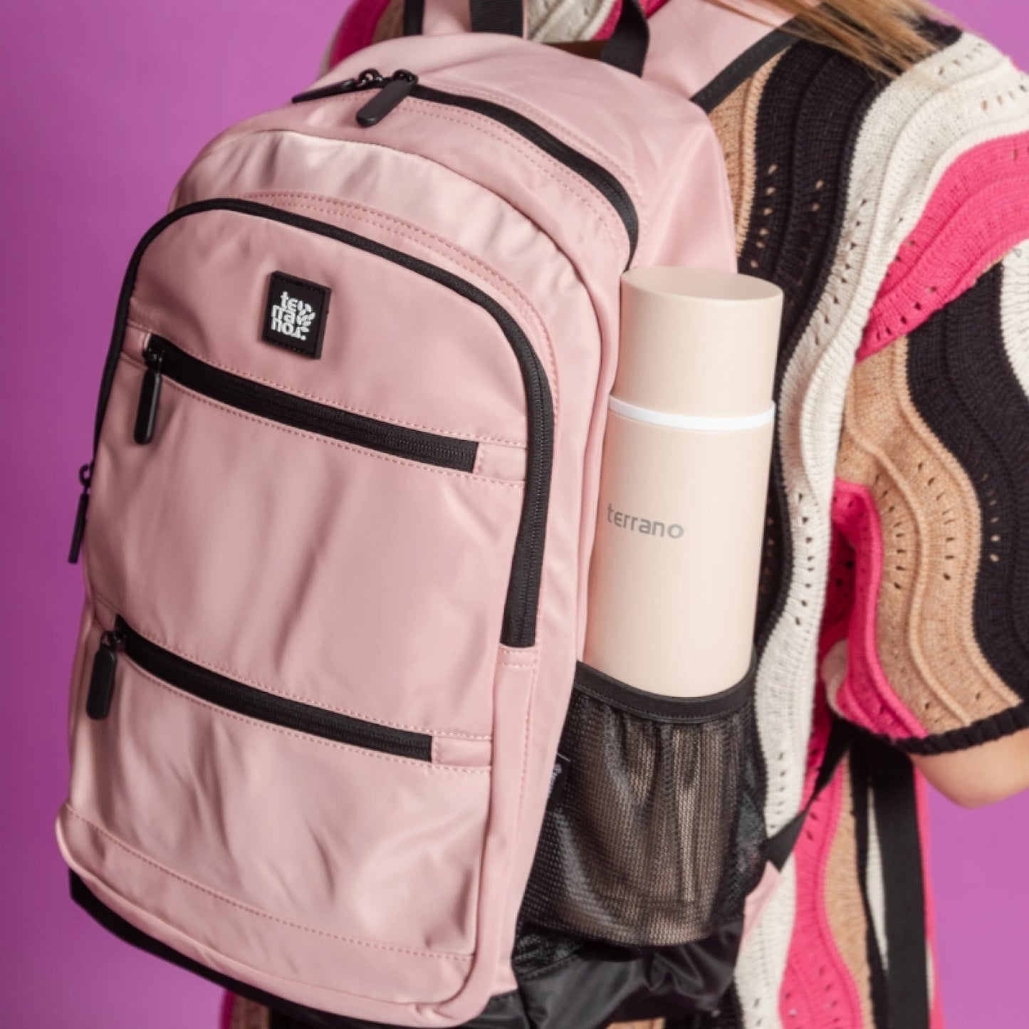 Mochila Grande - 9189 - Rosa