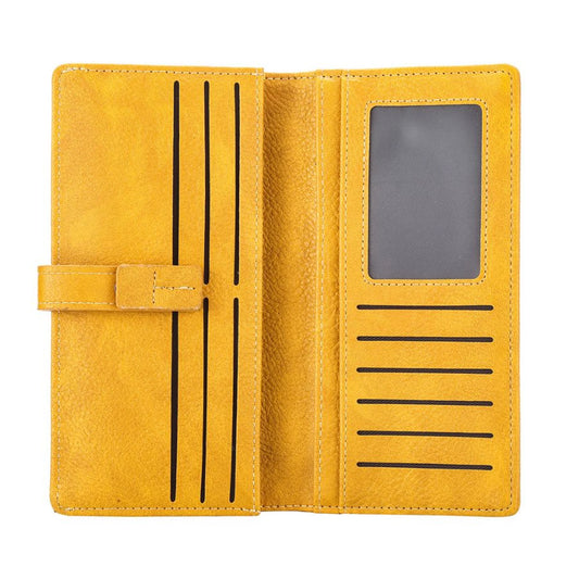 Monedero Con Presilla - Mostaza