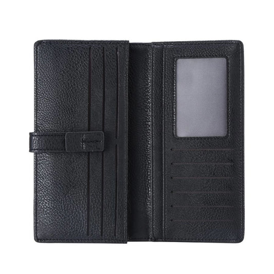 Monedero Con Presilla - Negro