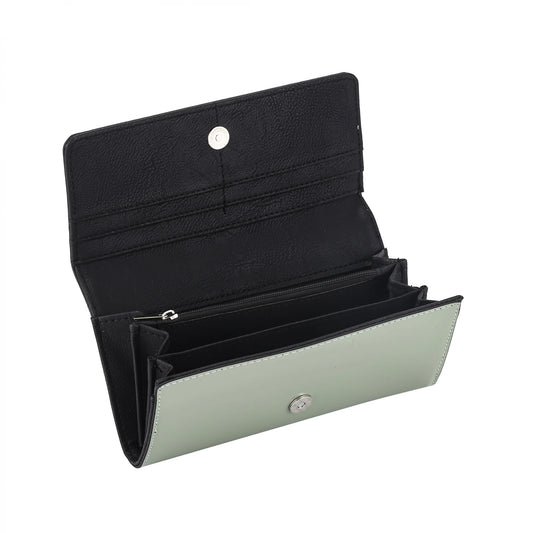 Monedero Vallarta - Charolado Agua