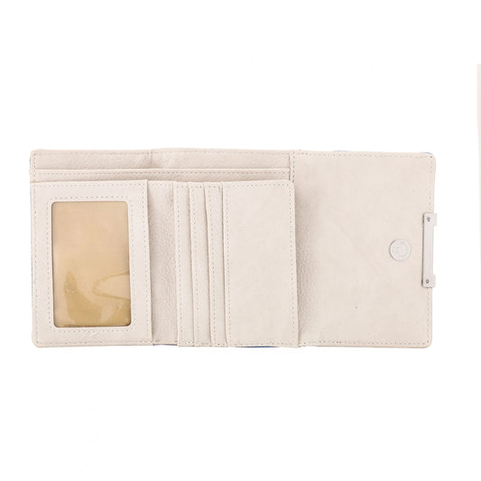 Monedero Venecia - Azul Eléctrico