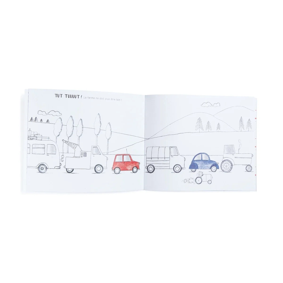 Libro para colorear Vacaciones by Moulin Roty