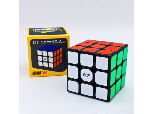 Cubo Mágico 3x3 Qiyi Sail W Fondo Negro