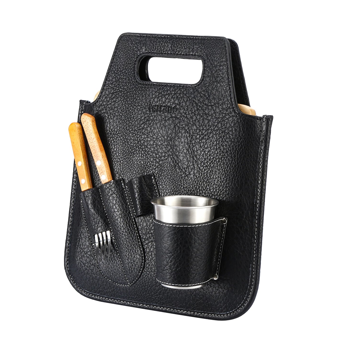 Set Parrilla Asador Outdoor Terrano - Negro