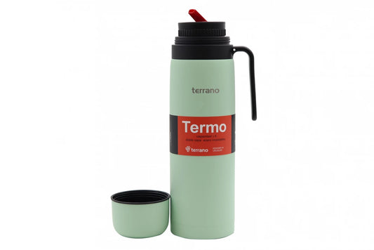 Termo 1Lt. Manija Rígida - Verde Agua