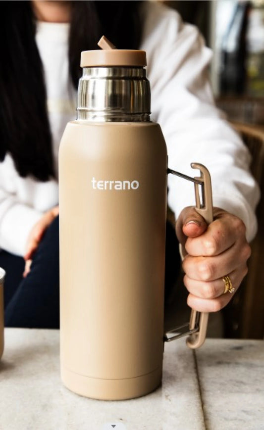 Termo Premium 1Lt. con Manija - Arena