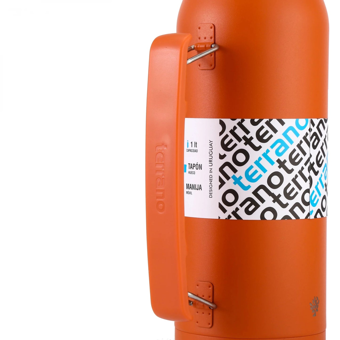 Termo Premium 1Lt. con Manija - Terracota