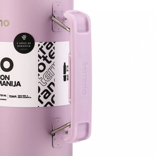 Termo Slim 750ml con Manija - Lila