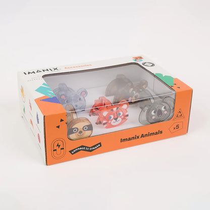 Imanix animales savana 5 piezas Braintoys