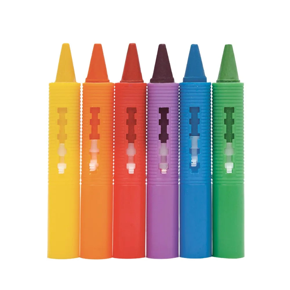 Set de crayolas para baño con esponja Buba